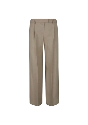 Brunello Cucinelli pleated-front trousers - Neutrals