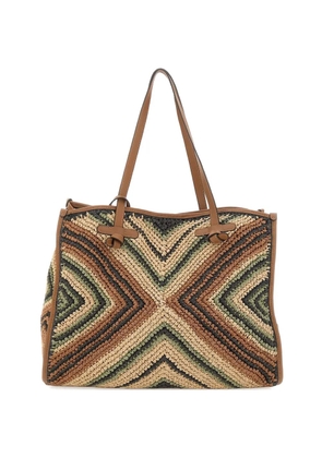 GIANNI CHIARINI Marcella shoulder bag - Neutrals