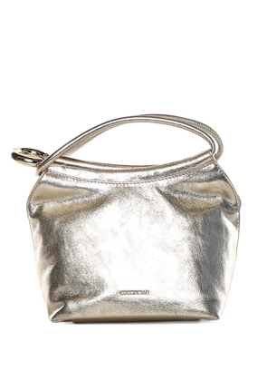 Coccinelle leather tote bag - Silver
