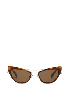 Max Mara cat-eye sunglasses - Brown
