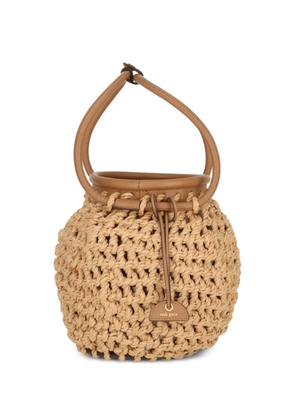 Cult Gaia Enya bucket bag - Neutrals