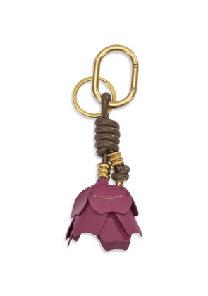 GIANNI CHIARINI Desert Flower charm keyring - Pink