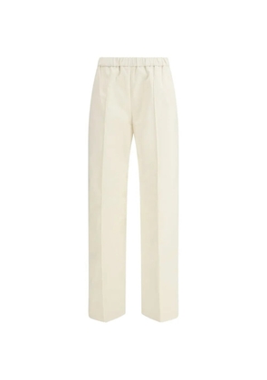 Fabiana Filippi elasticated trousers - White