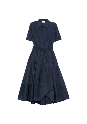 P.A.R.O.S.H. belt shirt dress - Blue