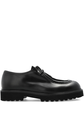 Max Mara Track derby shoes - Black