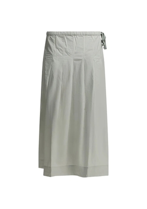 Soeur elasticated-waist pleated maxi skirt - Grey