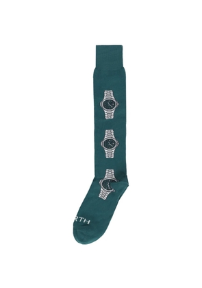 MC2 Saint Barth watch graphic socks - Green