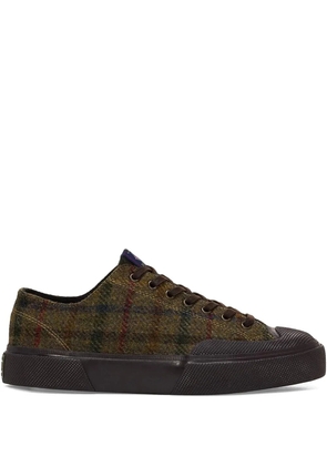 Superga 2432 plaid lace-up sneakers - Green