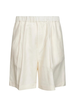Laneus pleated shorts - Neutrals