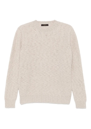 Zanone virgin wool jumper - Neutrals