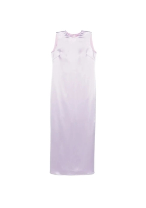 SOPHIE ET VOILÀ straight satin maxi dress - Purple
