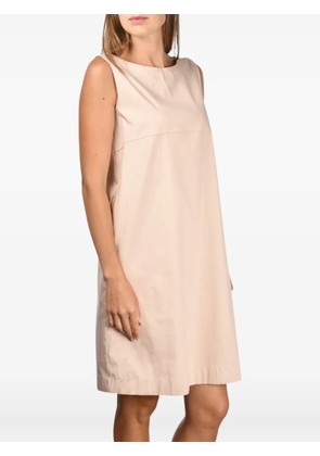 Gran Sasso mini sleeveless dress - Neutrals