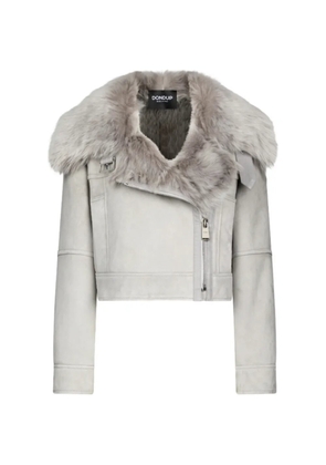 DONDUP leather jacket - Grey