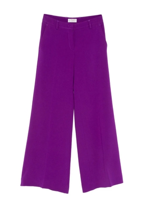 Alberto Biani zip-fastening trousers - Purple