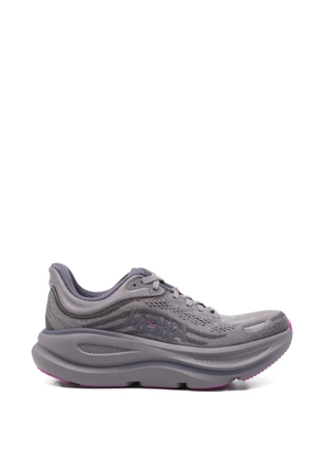 HOKA Bondi 9 lace-up sneakers - Grey