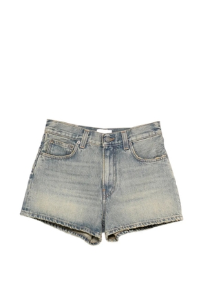 Haikure pocket denim shorts - Blue