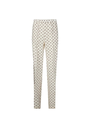 P.A.R.O.S.H. Billo polka-dot trousers - Neutrals
