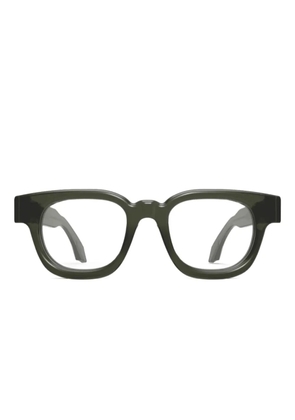 pugnale Funky geometric-frame glasses - Green