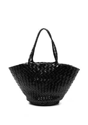 DRAGON DIFFUSION Egola woven braided shoulder bag - Black