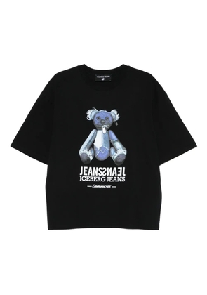 Iceberg Teddy-print T-shirt - Black