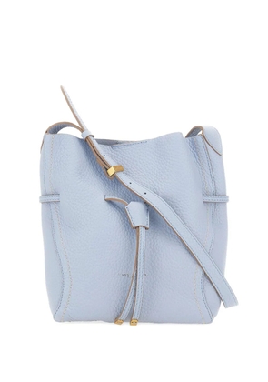 GIANNI CHIARINI Sienna contrast-stitching adjustable shoulder bag - Blue