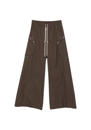 Rick Owens zip pocket trousers - Brown