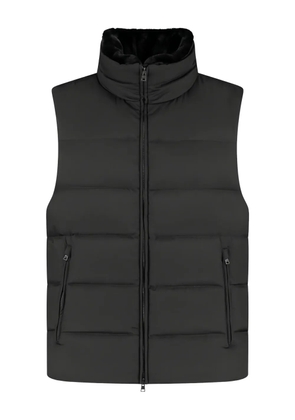 Herno zip-up padded gilet - Black