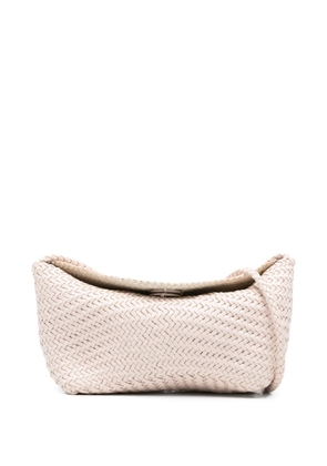 DRAGON DIFFUSION Corsina woven cross body bag - Neutrals