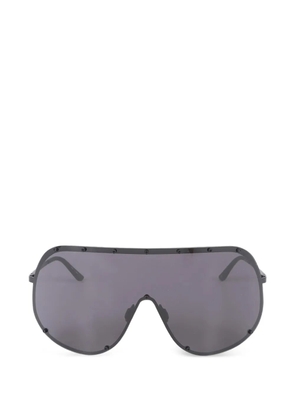 Rick Owens shield-frame sunglasses - Black