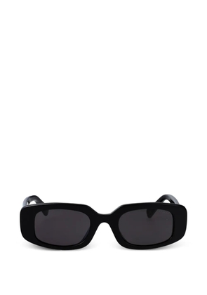Bvlgari Tubogas rectangle sunglasses - Black