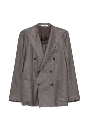 Tagliatore double-breasted blazer - Brown