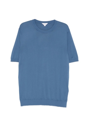 Malo crew-neck knit T-shirt - Blue