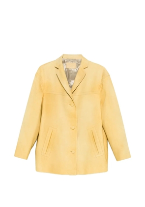Prada lambskin jacket - Yellow
