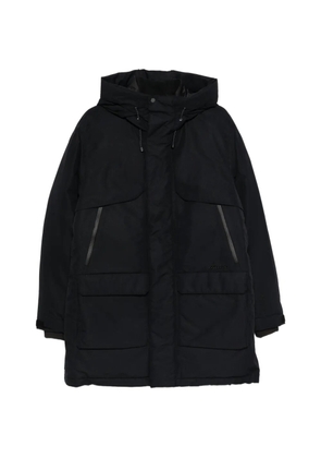 Mizuno Gore Windstopper Yellowknife hooded pocket coat - Black