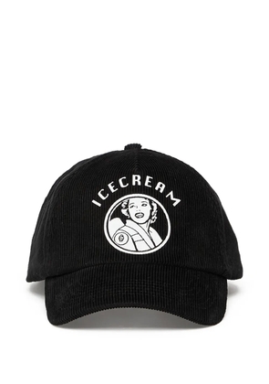 Billionaire Boys Club - Ice Cream Waitress corduroy cap hat - Black