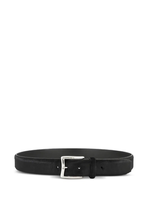 Jacob Cohën calf-hair belt - Black