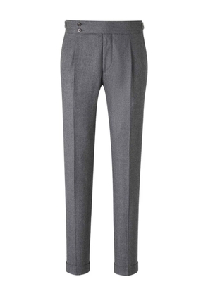 Scabal pleated trousers - Grey