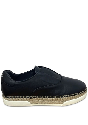 Tod's espadrille-sole sneakers - Black