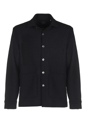 Xacus button pocket shirt - Black