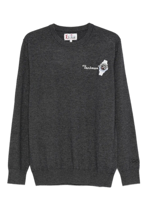 MC2 Saint Barth Heron crew-neck sweater - Grey