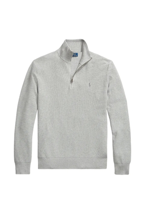 Polo Ralph Lauren zip mock-neck sweater - Grey