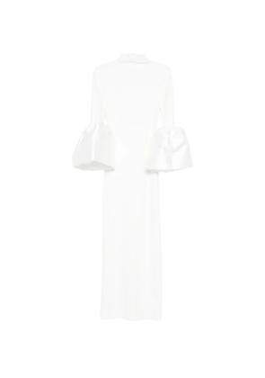 Atu Body Couture bell-sleeve midi dress - White