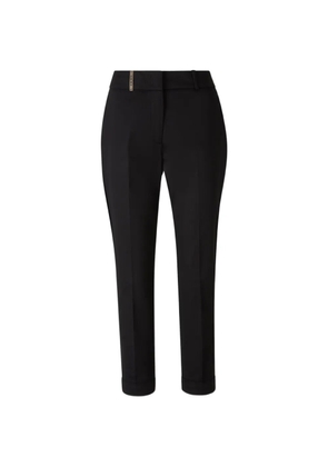 Peserico pocket cuffed trousers - Black