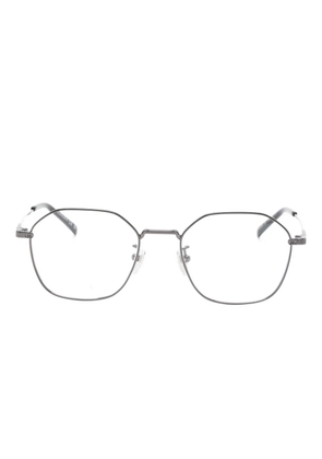 Gucci Eyewear geometric frame glasses - Black