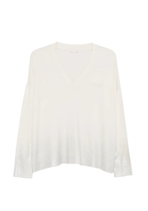 LIU JO V-neck top - Neutrals
