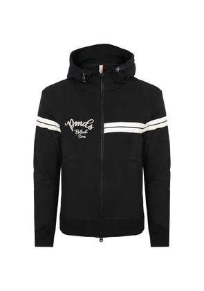 PMDS stripe hoodie - Black