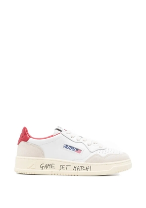 Autry Medialist lace-up sneakers - White