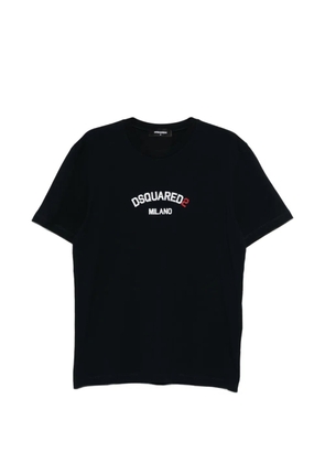 DSQUARED2 logo-print T-shirt - Blue