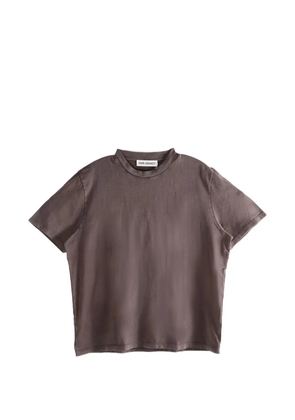 OUR LEGACY crew neck short-sleeve T-shirt - Brown