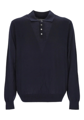 OUTFIT buttoned polo shirt - Blue